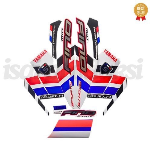 Striping Stiker List Body YAMAHA  Fino 2014 Stiker Lis Standar  Fino 2014 termurah&terlaris