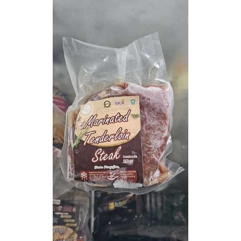 

WAHYU BEEF - PAKET MARINATED TENDERLOIN STEAK 250GR