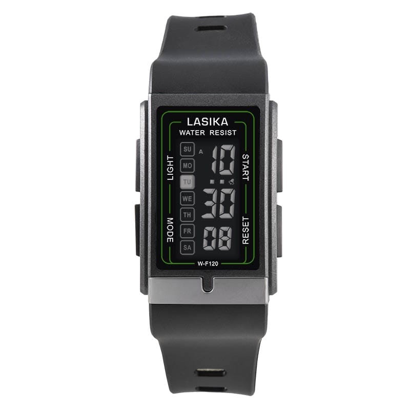 Jam Tangan Anak-Anak Anti Air / Jam Tangan Sport Anak Laki-Laki & Perempuan Lasika W-F 120 / Jam Ana