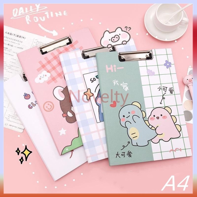 

Novelty Papan tulis kartun A4 dengan klip / klip karton