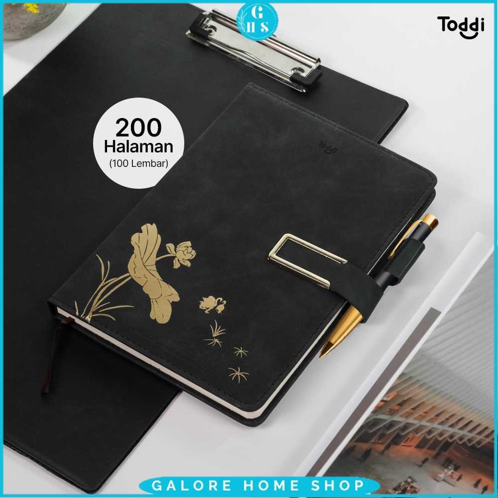 

Toddi Buku Jurnal Leather Notebook Diary A5 80GSM 200 Halaman - TD663