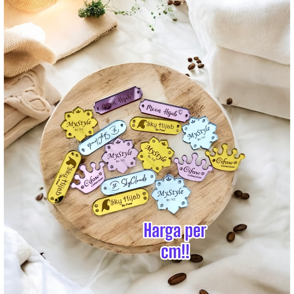 

Paling Murah!! Label Hijab Label Hijab Akrilik Label Akrilik