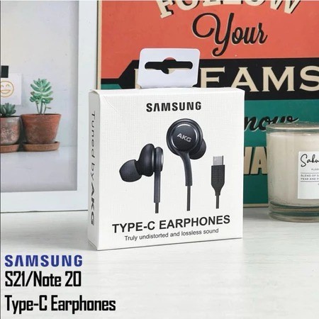 Headset Samsung Type C AKG / Handsfree AKG Type-C Superbass Original