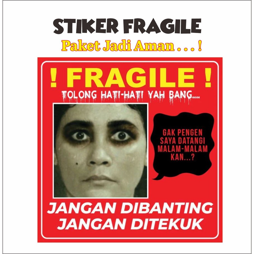 

Stiker Fragile Unik (isi 80 PCS) | Stiker Fargile Jangan Di Banting 5x5 cm