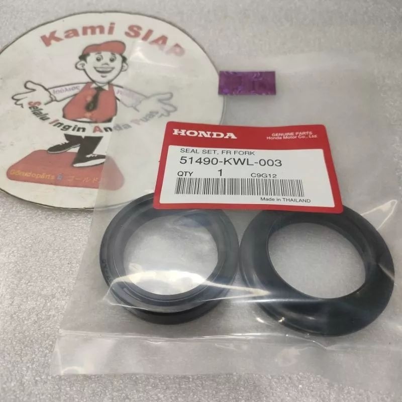 51490-KWL-003 Seal Sil Shock Shok Depan Honda CBR 250R KWL Ori thailand