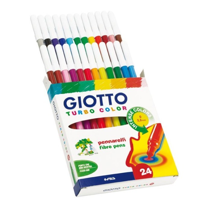 

[New Arrival] spidol warna 24Turbo color GIOTTO Promo!!