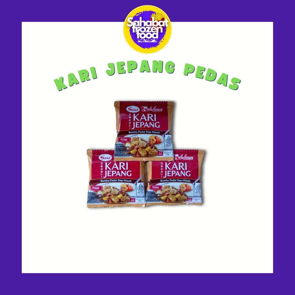 

Bumbu Kari Jepang Pedas Sasa 20 gr