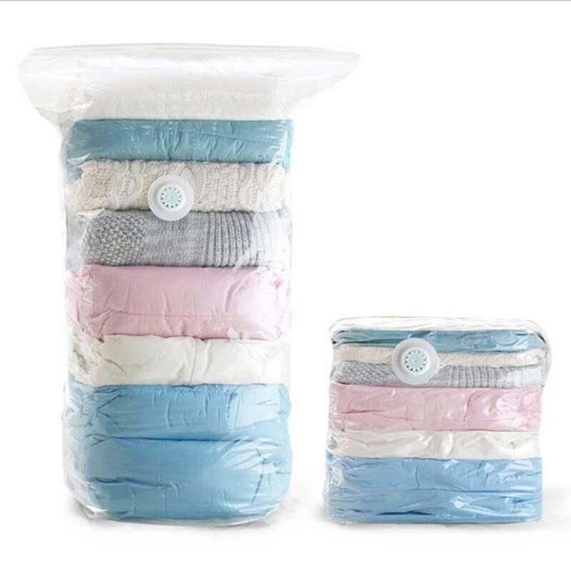 

Wenbo Kantong Plastik Vakum Pakaian Travel Vacuum Bag 50x70cm 5 PCS - WB70