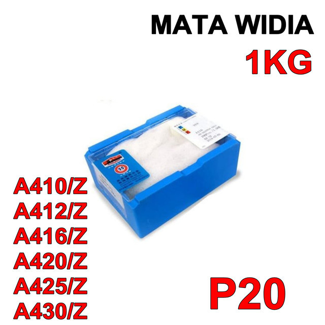 Mata Widia A420Z P20 Pahat Bubut Tip A 420 Z Cemented Carbide Box