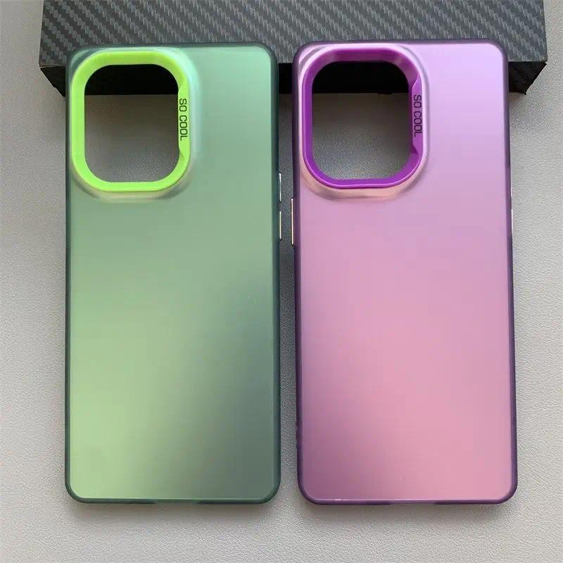 For Oppo Reno9 Oppo Reno9 Pro OPPO Reno 9  pro reno 9 case Luxury Metallic Aurora Skin metallic pain