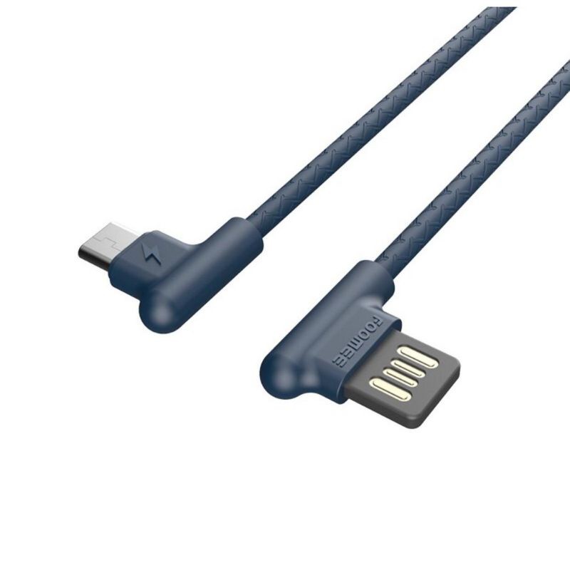 Foomee DB09 For TYPE LIGHTINING  Cable Data Double Elbow Original Foomee