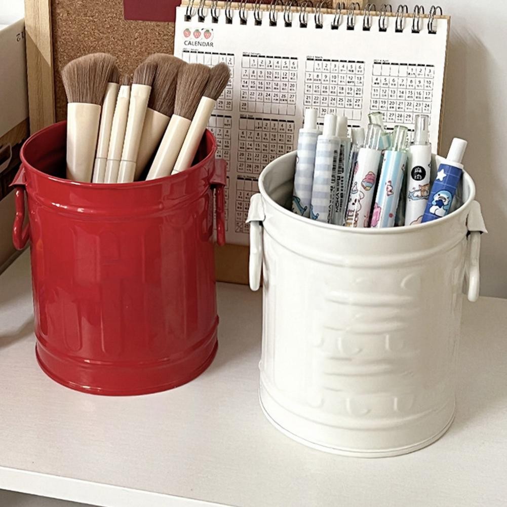 

Pencil Holder High Capacity Pencil Pot Holder Desk Organizer Christmas Makeup Brush Storage Bucket Pen Container For Student