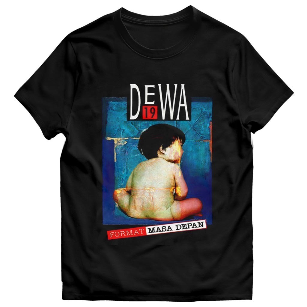( CAB ) T-shirt Baju Kaos Band distro dewasa cowok cewek sablon DEWA 19 fit nyaman bandung