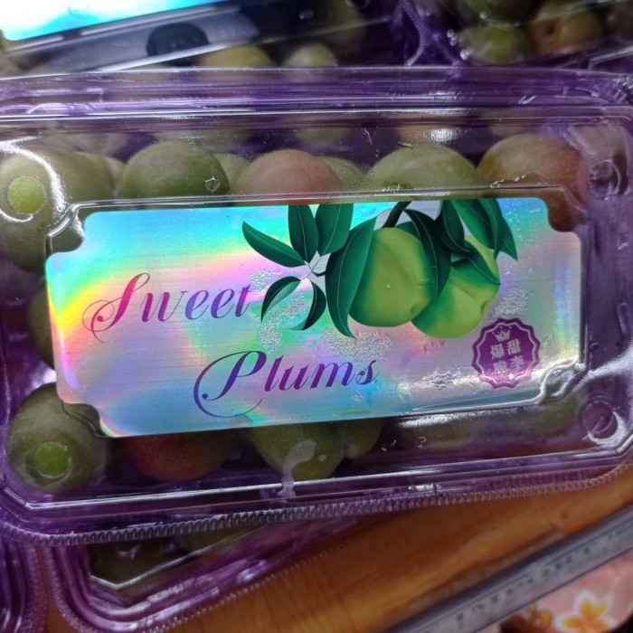 

Green plum | sweet plum green | Buah plum hijau pack 500 grm