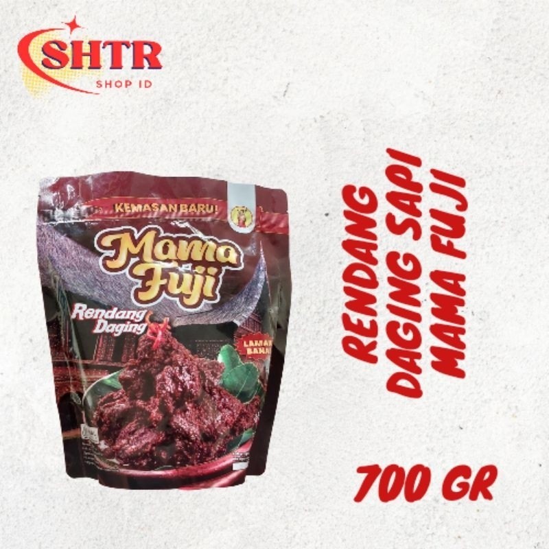 

MAMA FUJI - Rendang Daging Sapi 700 gr / Rendang Viral 100% Halal