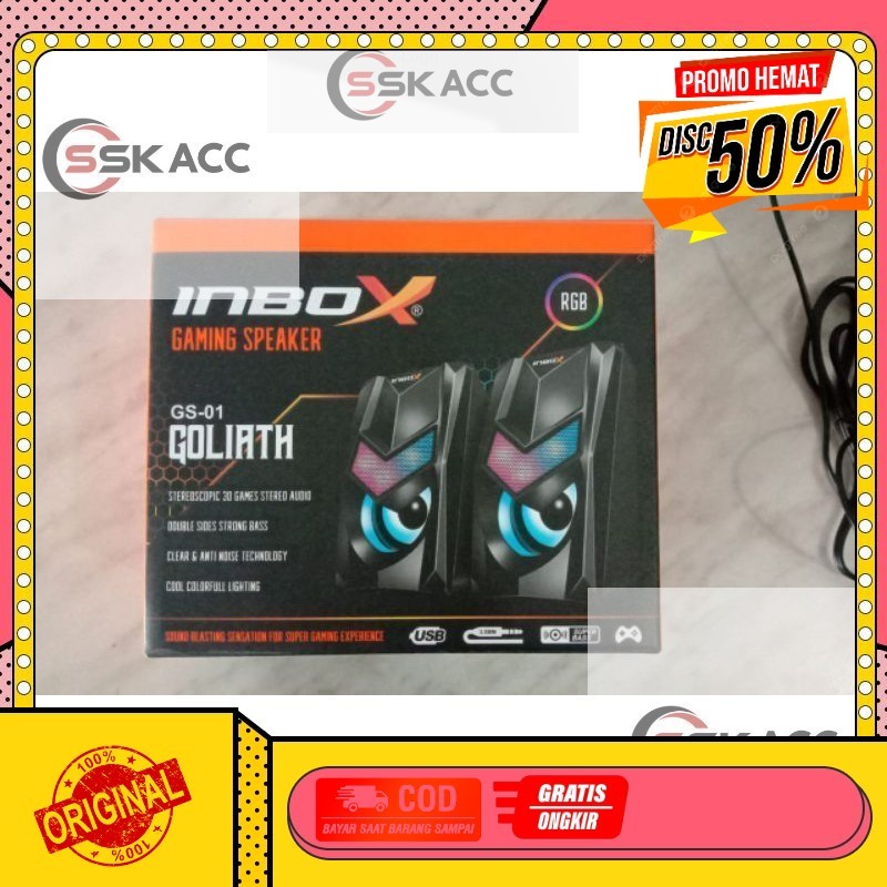 Gaming Speaker Inbox Goliath GS - 01 / Speaker Inbox GS - 01 GROSIR-KOMPUTER