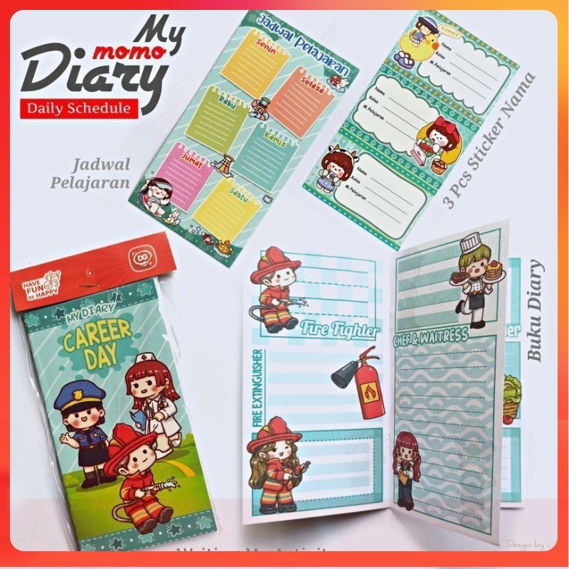

SATUAN 1BIJI MOMO MY DAIRY BOOK (DG) DAILY ACTIVITY