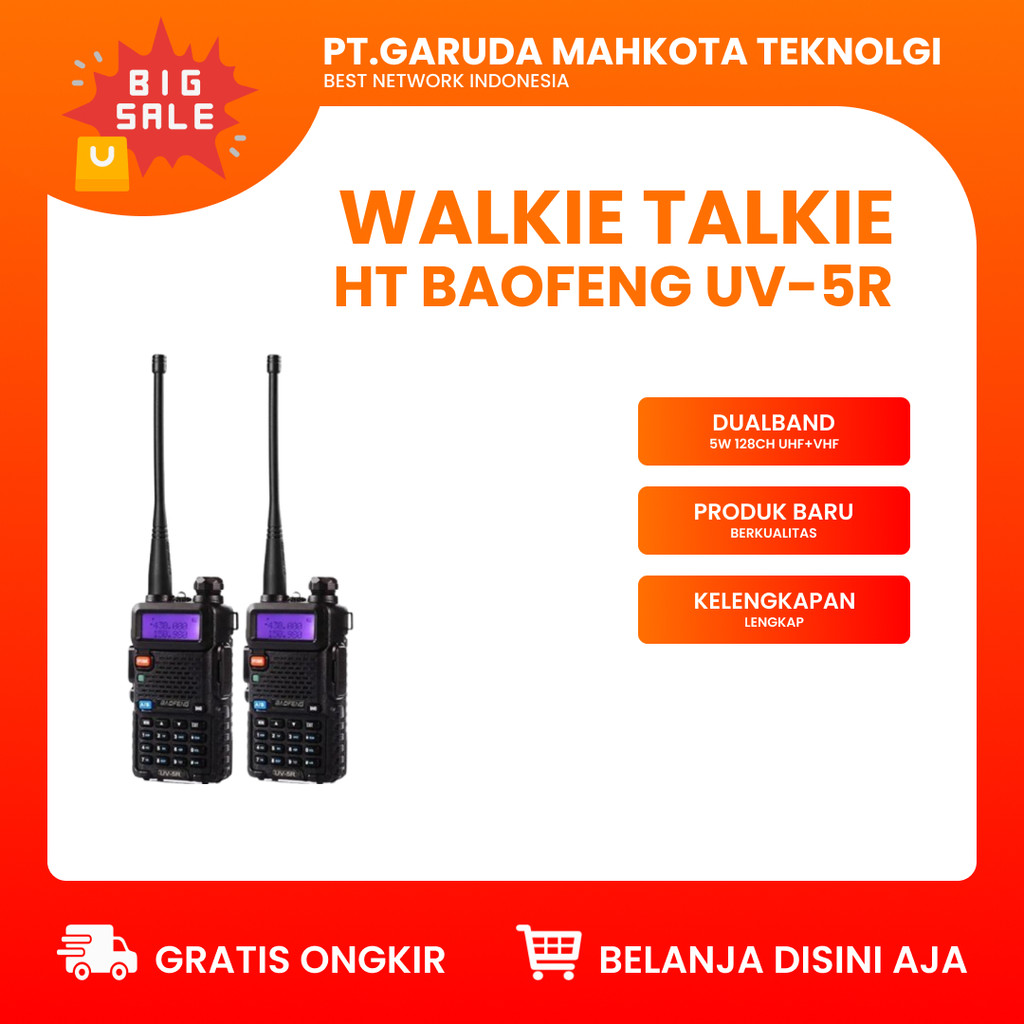 OK HT Baofeng UV-5R Walkie Talkie 5W Dual Band 128CH UHF+VHF handy talkie SP25