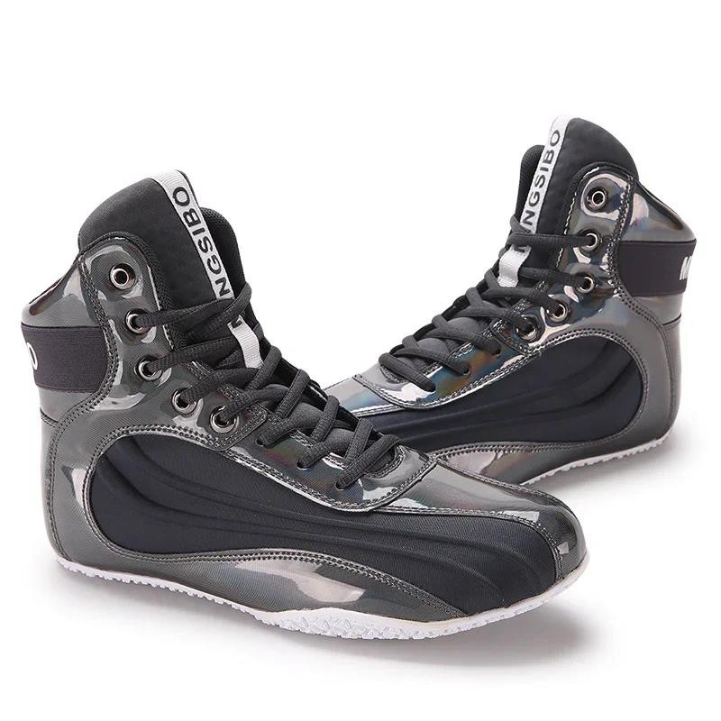 High Quality Wrestling Shoes Men Boxing Shoes Luxury Wrestling Shoes Anti Slip Flighting Boxing Foot