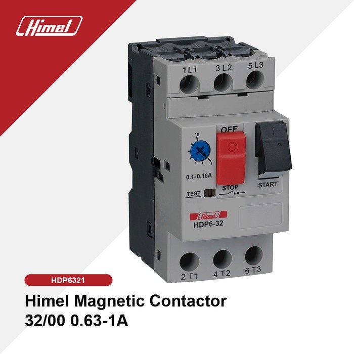 Contactor Himel Magnetic Contactor 32/00 0.63-1A - HDP6321 Garansi