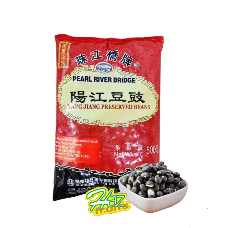 

Pearl River Bridge Yang Jiang Preserved Beans / PRB Kedelai Hitam Frementasi 500 gram