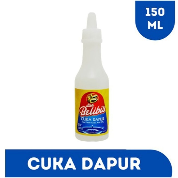 

NEW ITEM DUA BELIBIS CUKA DAPUR PET 150ML BAHAN MASAK
