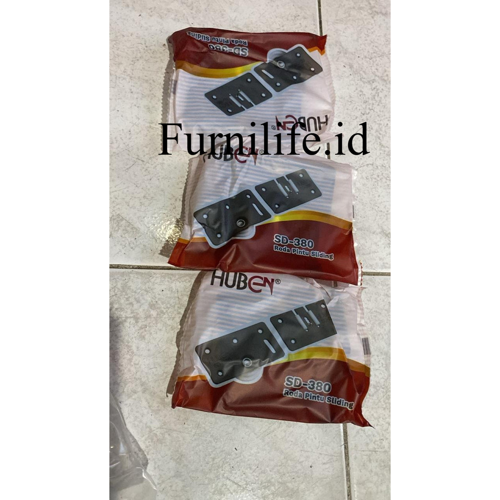 Roda Pintu Sliding Huben SD380 | Roda Pintu Lemari Geser | Roda Pimtu Geser