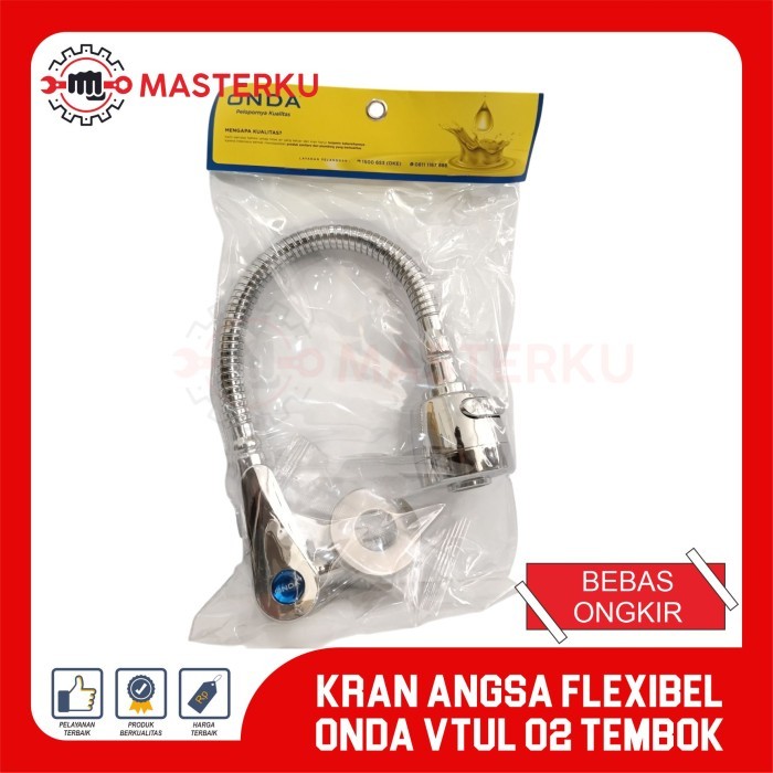 KRAN ANGSA FLEXIBEL ONDA / KRAN FLEXIBEL ISCO / KRAN LEHER ANGSA/KRAN WASTAFEL TINGGI