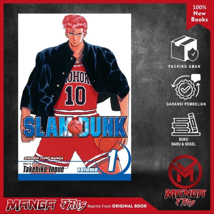 Komik Slam Dunk Volume 1-31 (english & indonesia) - pilih volume