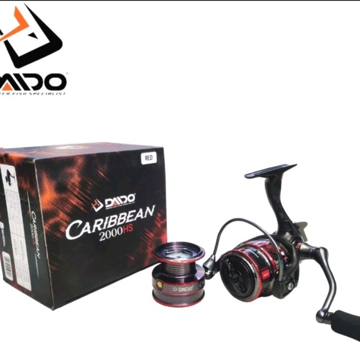 Reel Daido Caribbean 2000,3000 HS - Orange, 2000