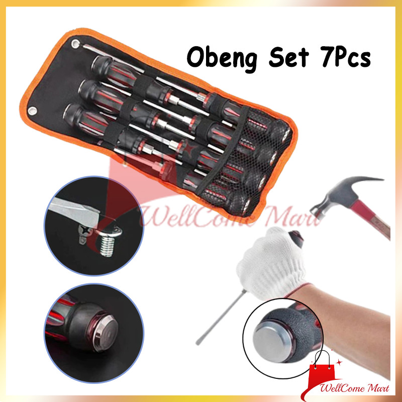 Set 7 Obeng Ketok / Obeng / Obeng Magnet
