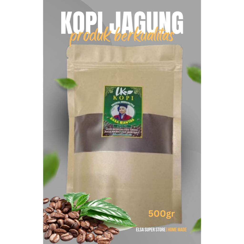 

KOPI BUBUK JAGUNG 500GR RASA MANTAB