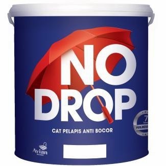 CAT TEMBOK ANTI BOCOR NO DROP 4 KG/ NO DROP 4 KG - 002 Abu Abu
