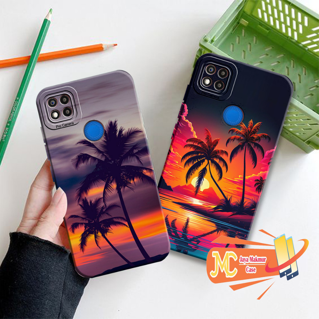 [CRD6] Softcase REDMI 9C /REDMI 10A Panorama Pantai Aesthetic Kekinian - Case Aesthetic - Case Redmi