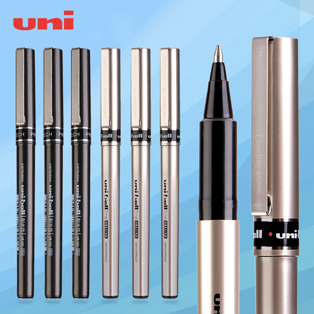 

Japan UNI Gel Pen UB-155/177 Straight Liquid Roller Ball Pen 0.5/0.7 Smooth Waterproof Quick-drying Office Supplies Stationery