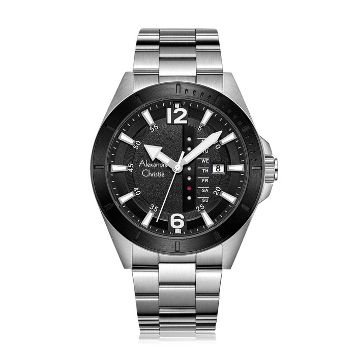 Jam Tangan Pria Alexandre Christie 6535AC AC6535 AC 6535 AC 6535 MEBTBBA Original Garansi Resmi