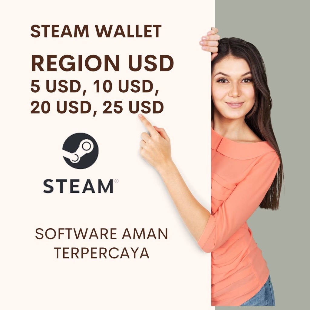 SteamWalletCode Region USD dan RM