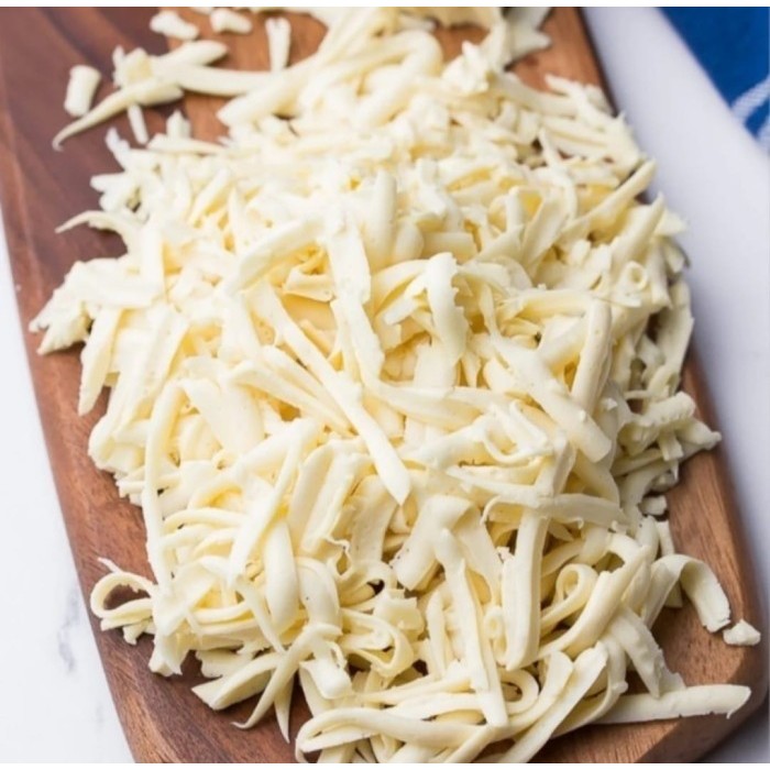 

Keju Mozzarella Shredded 1 Kg | Shredded Mozarella Cheese