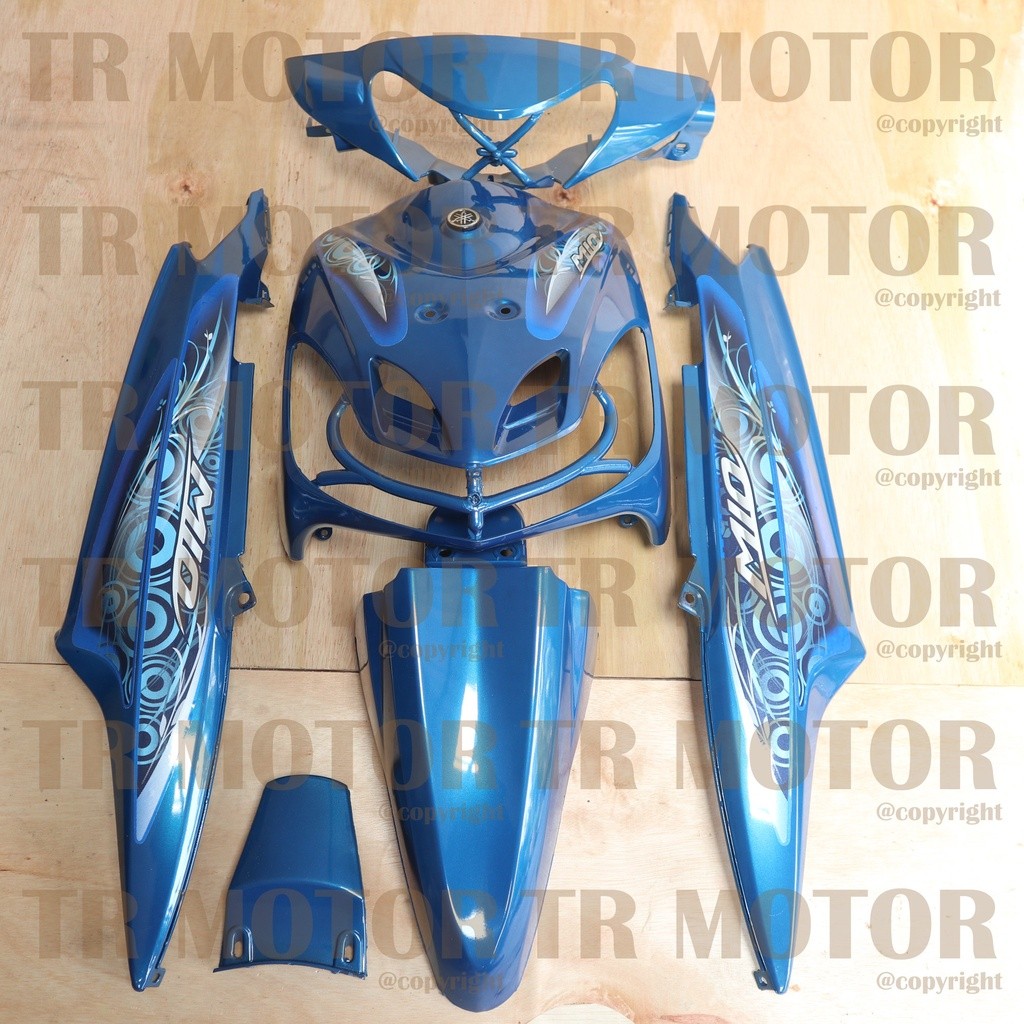 COD - Body Mio Sporty Full Set 2011 Biru Body Halus Mio Sporty Mio New
