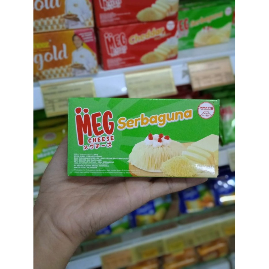 

Meg Cheese Serbaguna 180gram (Hijau)