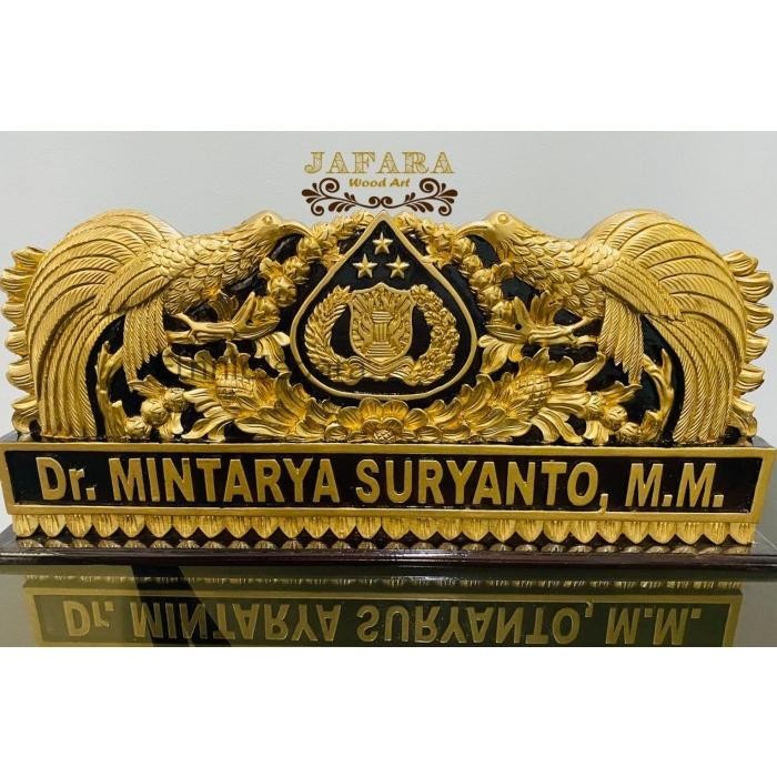 

Papan Nama Meja Jabatan Ukir Kayu Jati Motif Custom Termurah Seindonesia EJ4354