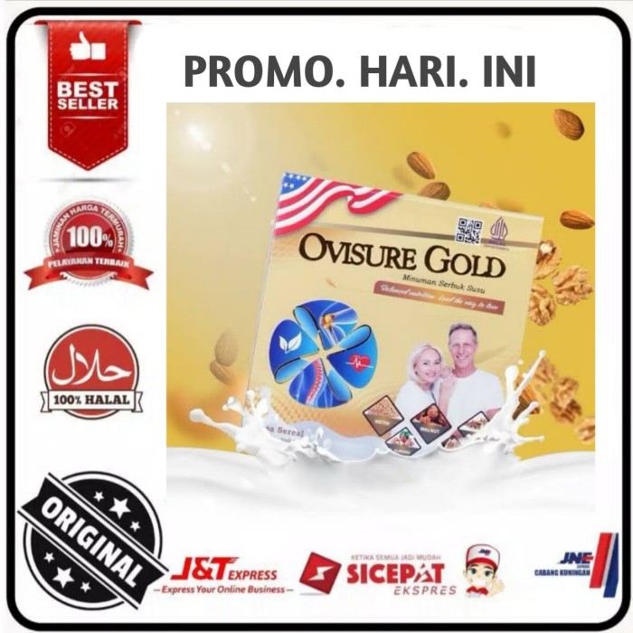 

[[PROMO]]BEST SELLER [Promo] Ovisure Gold Susu Kesehatan Tulang Persendian Syaraf Kejepit