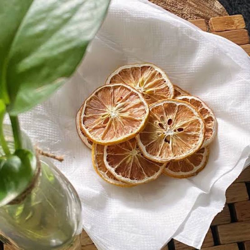 

JERUK LEMON KERING / 1 kg / Dried Lemon Slice Oven / Lemon gread A. premium / LEMON KERING