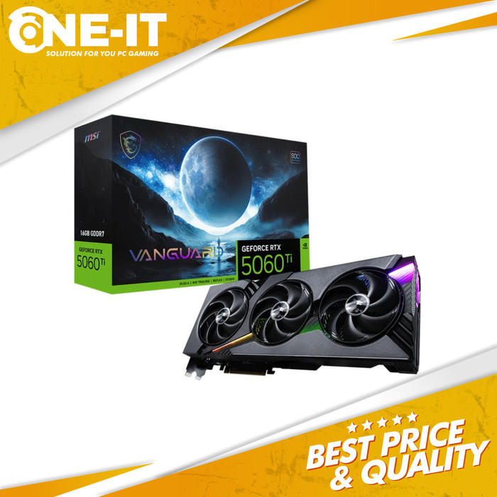 VGA MSI GEFORCE RTX 5060 TI VANGUARD SOC 16GB GDDR7 16G