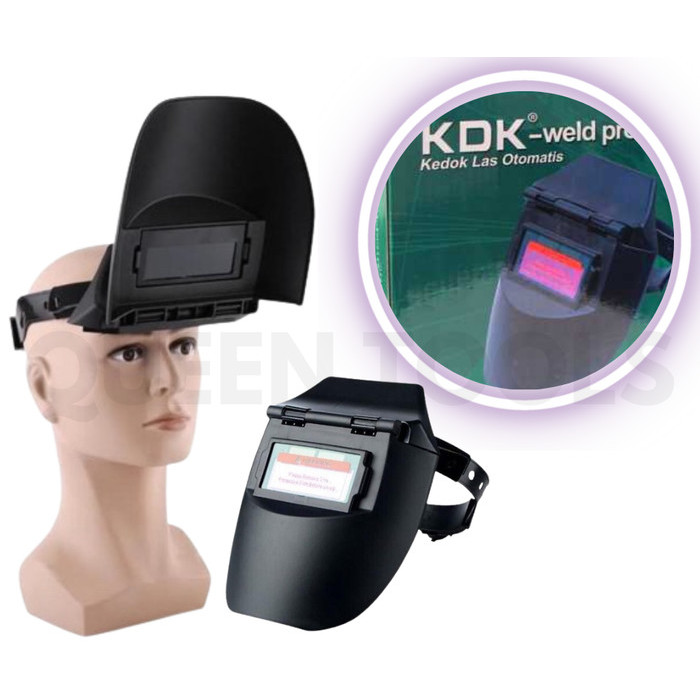 

Topeng Helm Kedok Las Auto Dark Otomatis Kacamata