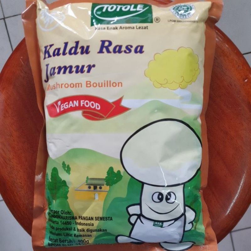 

TOTOLE KALDU JAMUR 400 GRAM BUMBU PECIN MSG