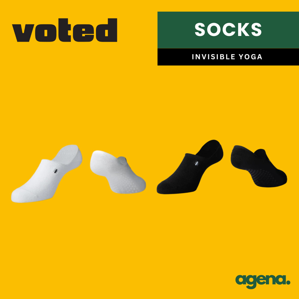 Voted Invisible Yoga Socks - Unisex - Kaos Kaki