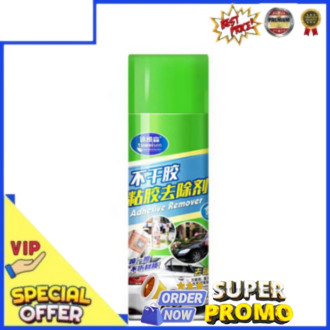 COD Spray Penghapus Bekas Stiker Perekat Pembersih Cat Mobil Kaca Motor Serbaguna Praktis