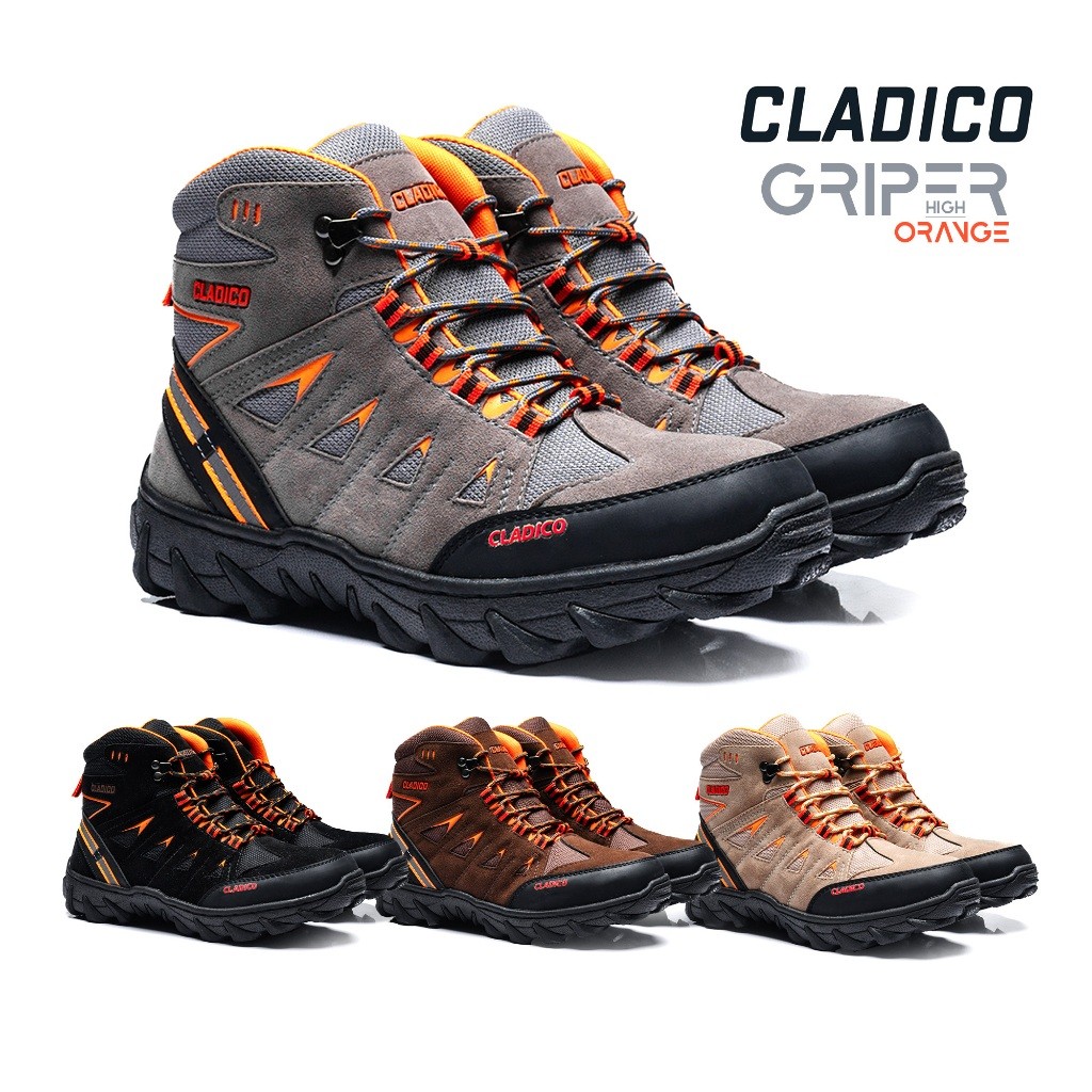 Cladico Sepatu Boots Hiking Gunung muncak Riding Cladico Griper HIgh