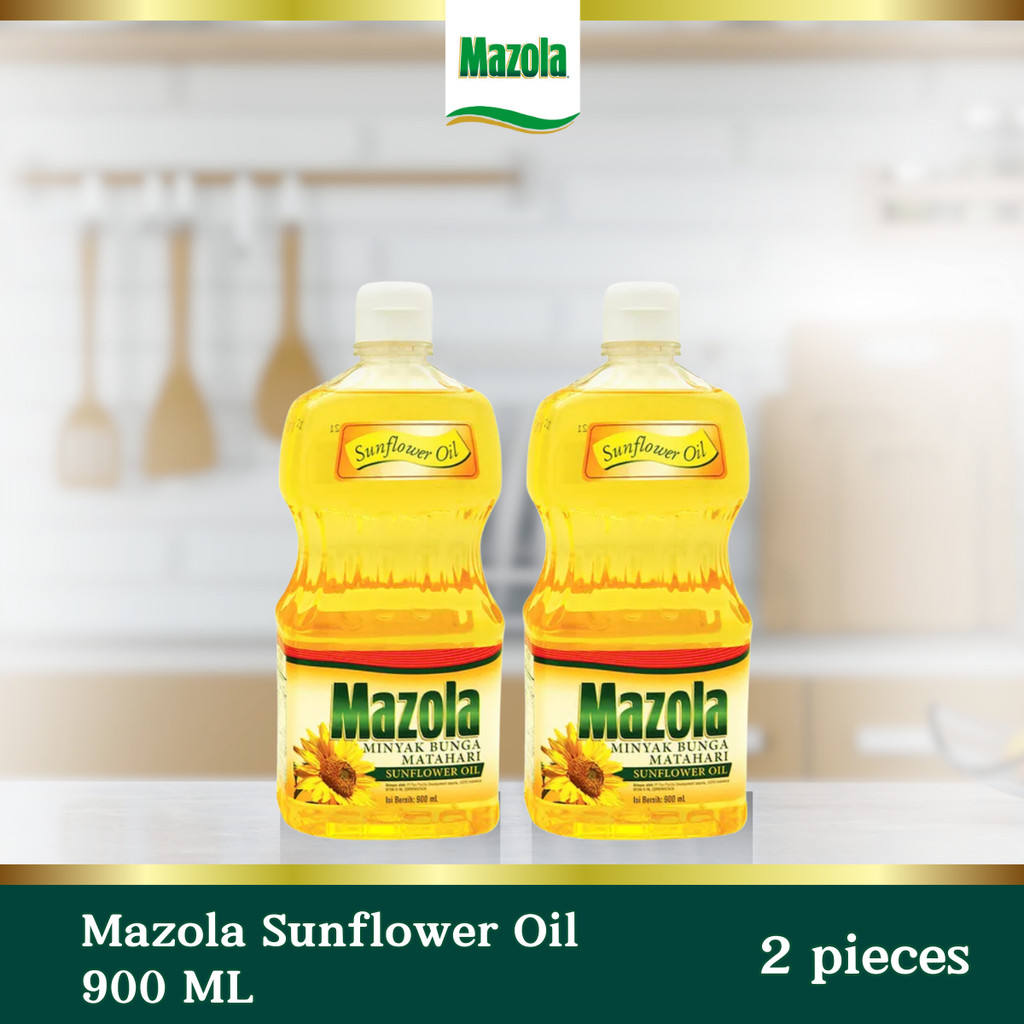 

Mazola Sunflower Oil Minyak Biji Bunga Matahari 900 Ml - Twin Pack